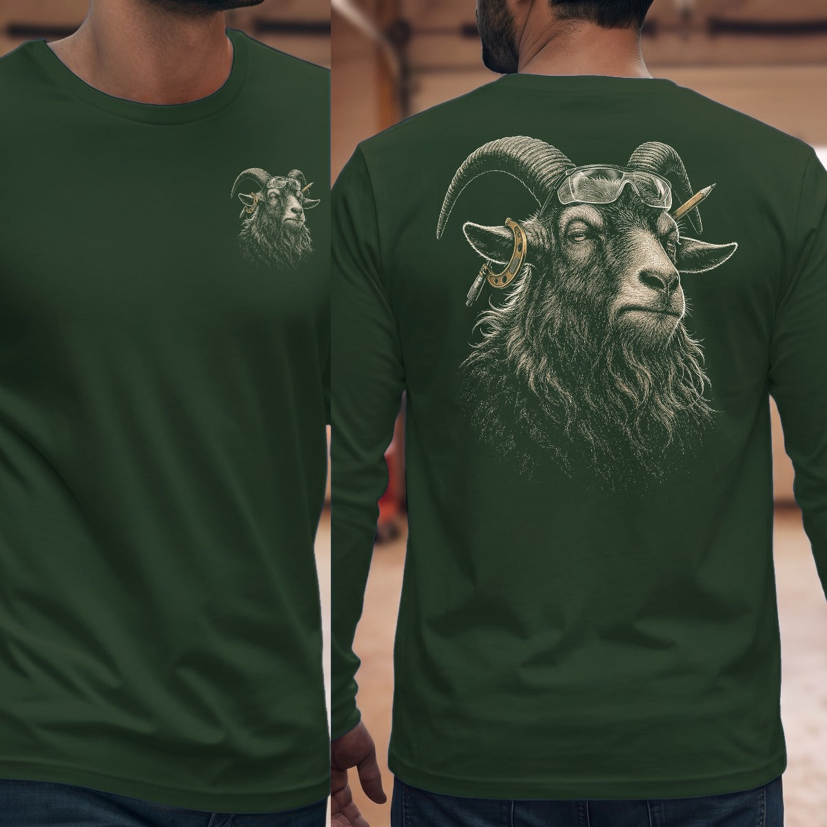 Forest Green | Front & Back