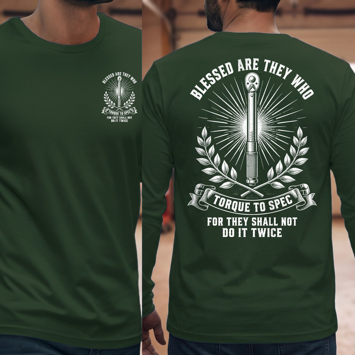 Forest Green | Front & Back