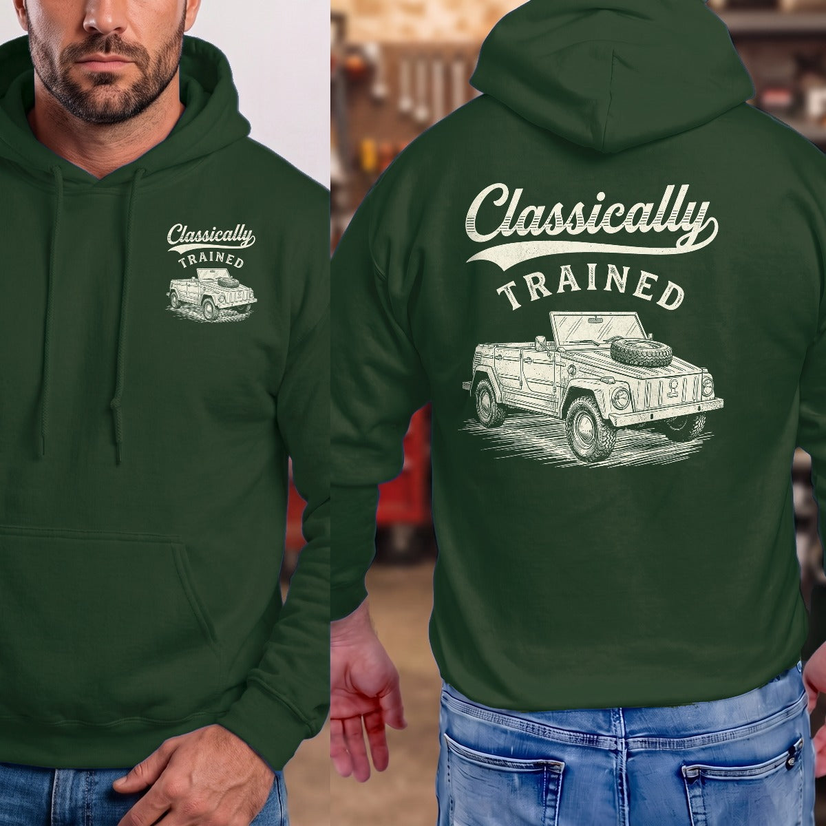 Forest Green | Front & Back