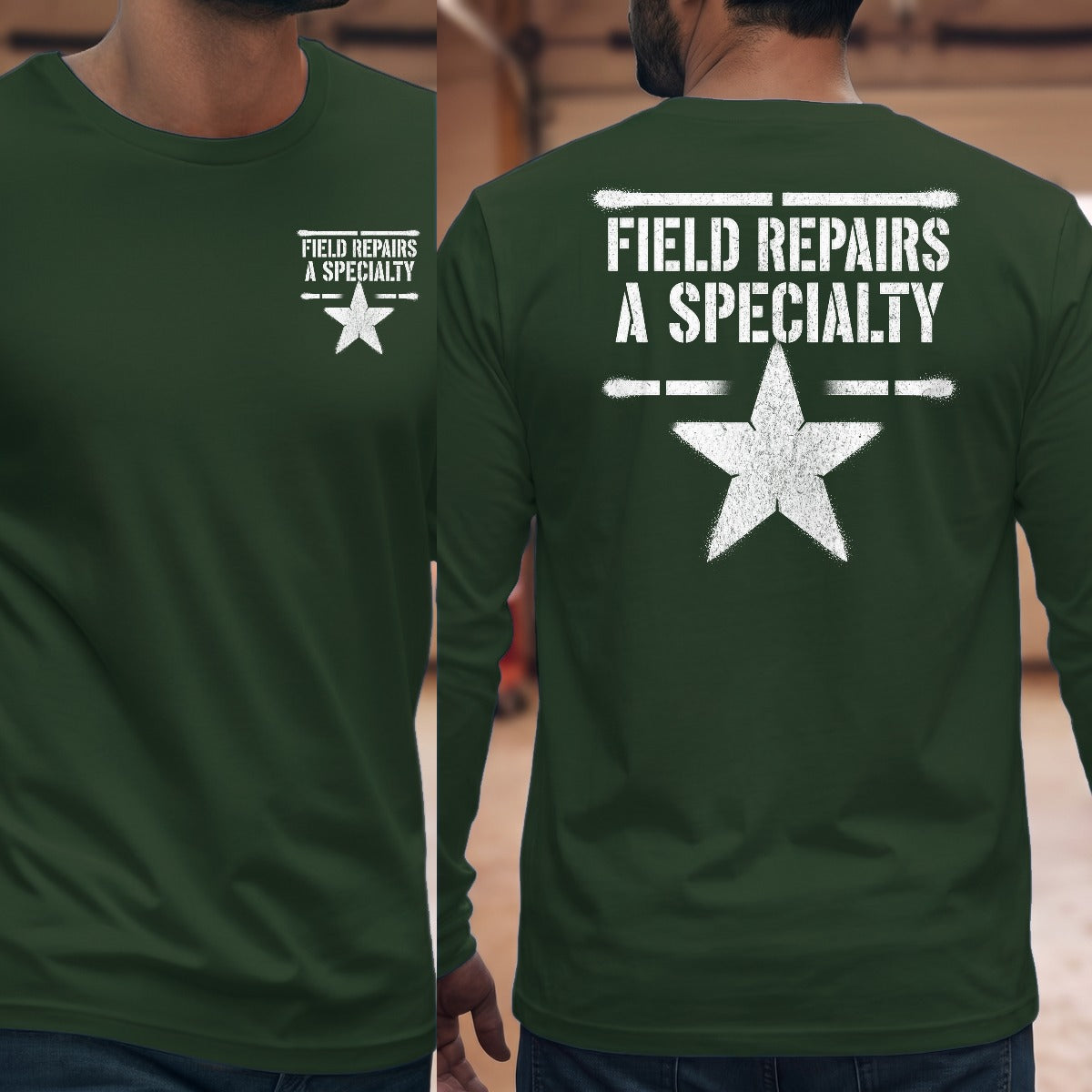 Forest Green | Front & Back
