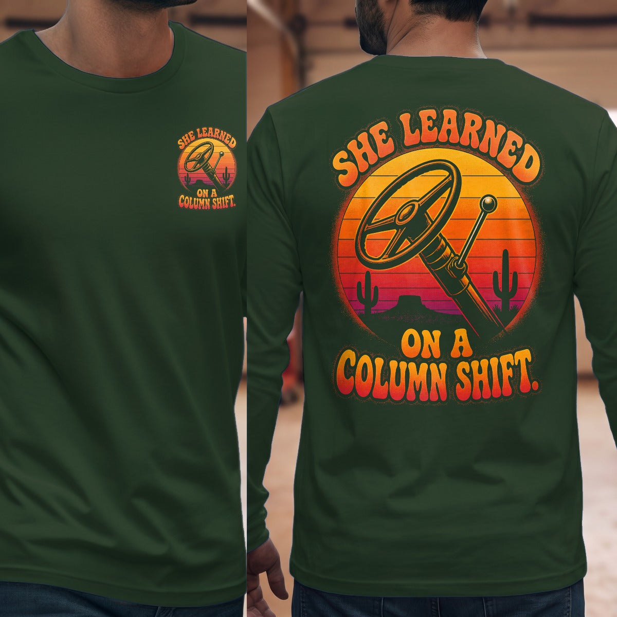 Forest Green | Front & Back