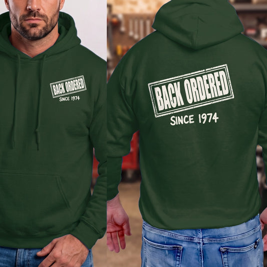 Forest Green | Left Chest + Back