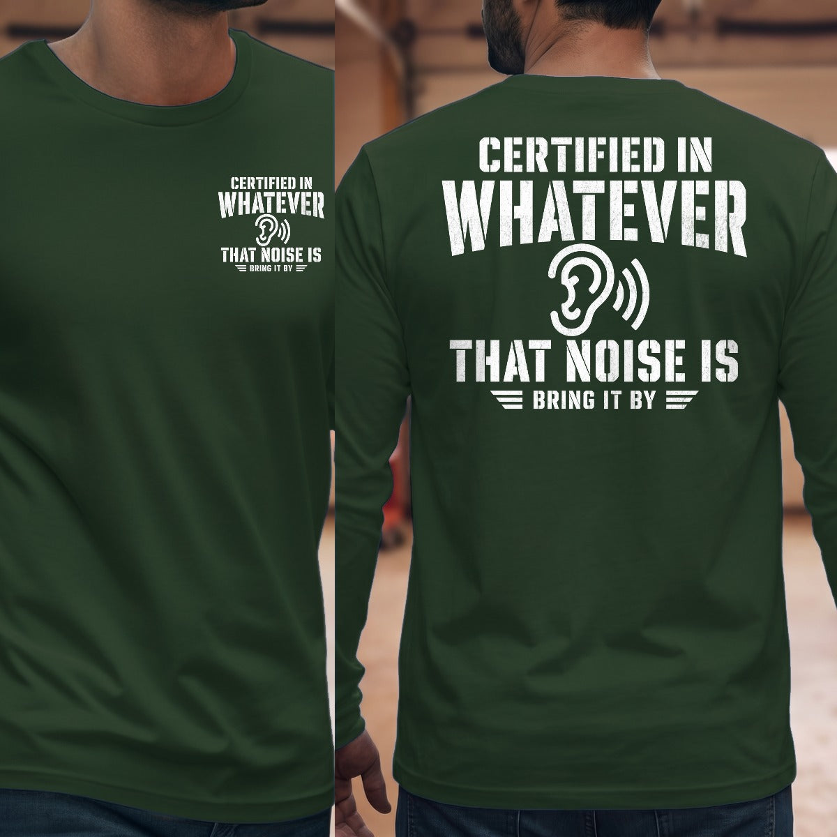 Forest Green | Front & Back