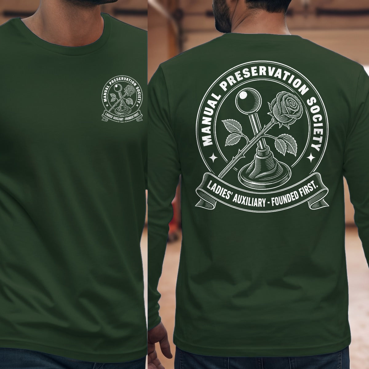 Forest Green | Front & Back