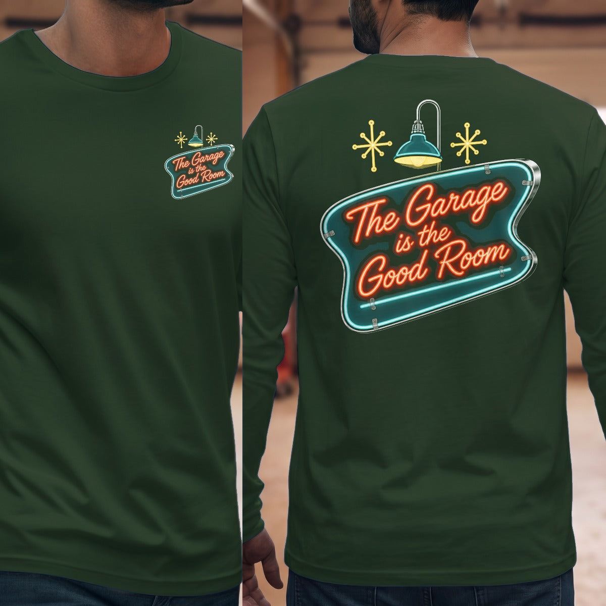 Forest Green | Front & Back