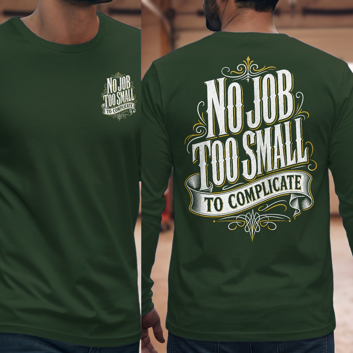 Forest Green | Front & Back