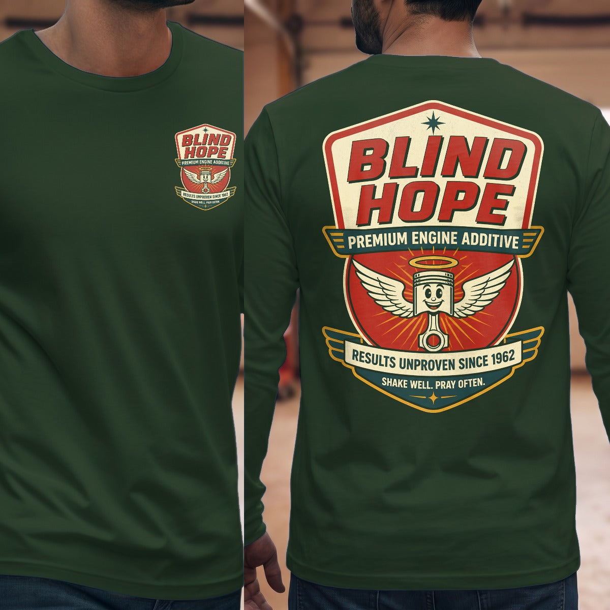 Forest Green | Front & Back