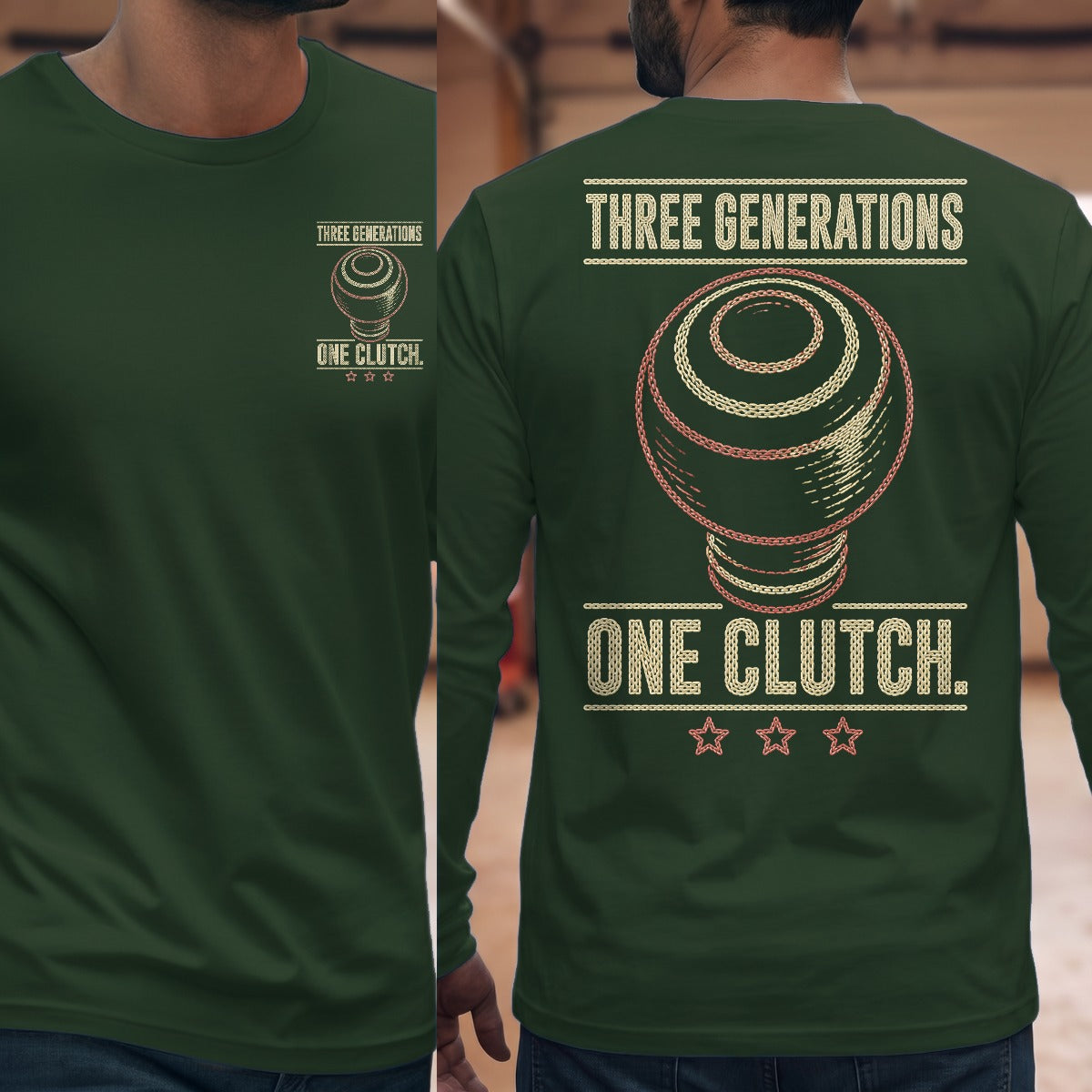 Forest Green | Front & Back