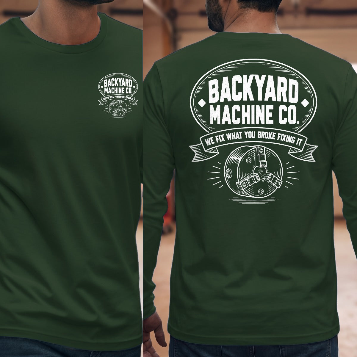Forest Green | Front & Back
