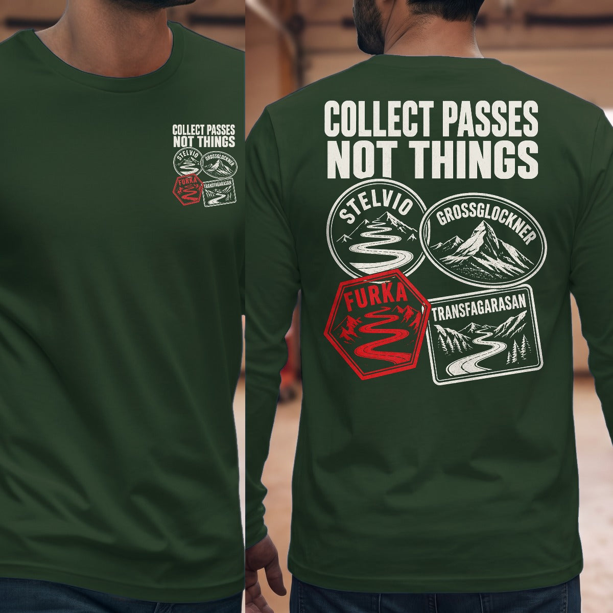 Forest Green | Front & Back