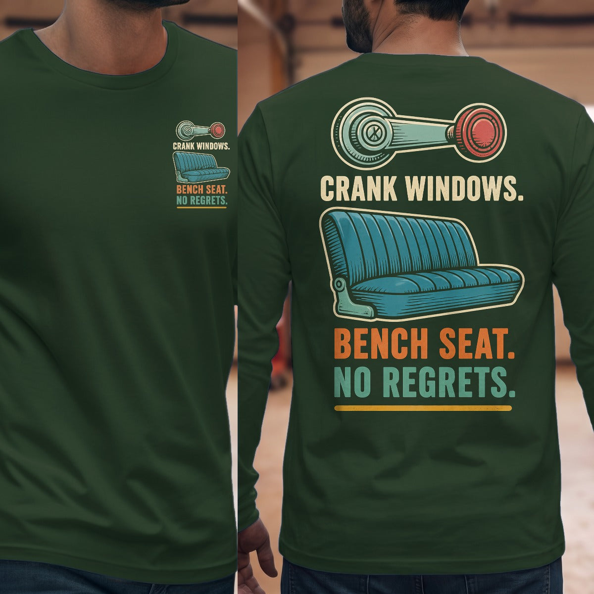 Forest Green | Front & Back