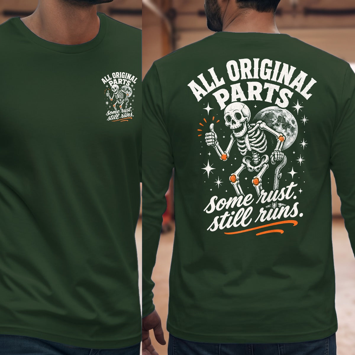 Forest Green | Front & Back