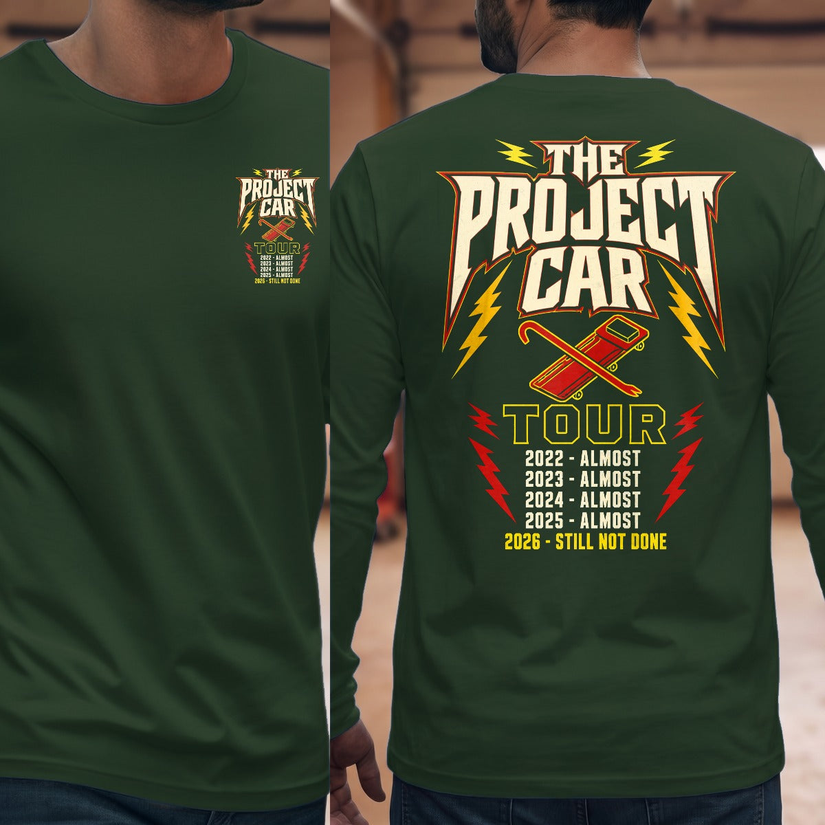 Forest Green | Front & Back