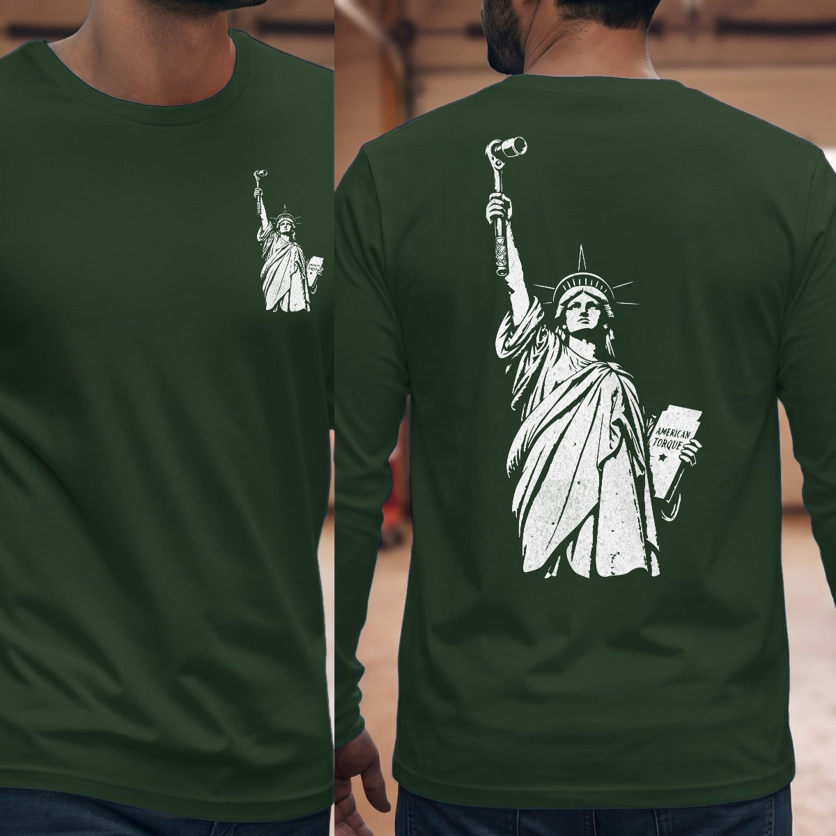Forest Green | Front & Back