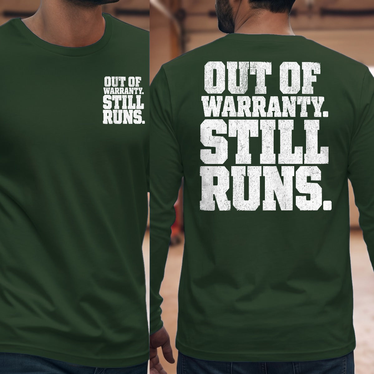 Forest Green | Front & Back