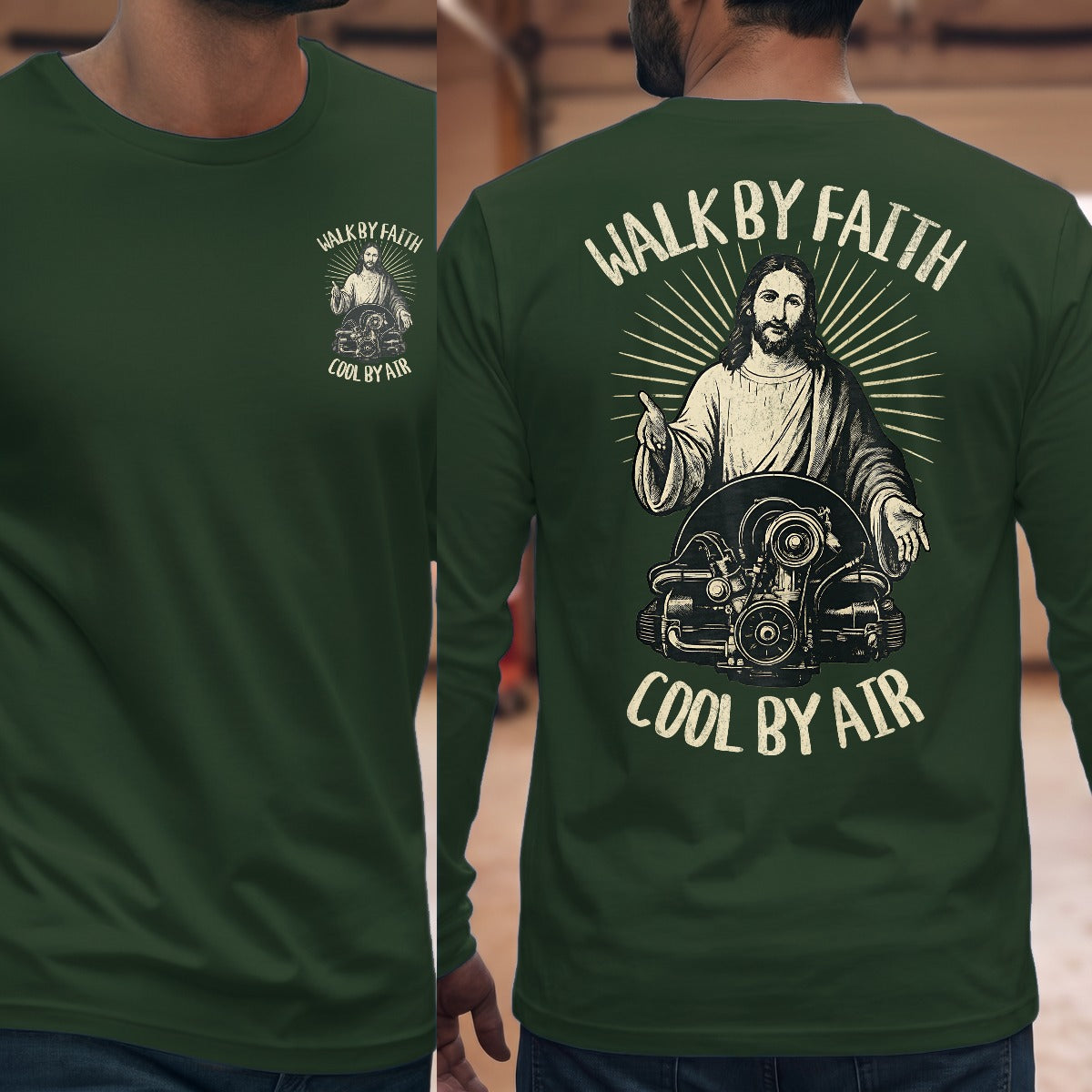 Forest Green | Front & Back