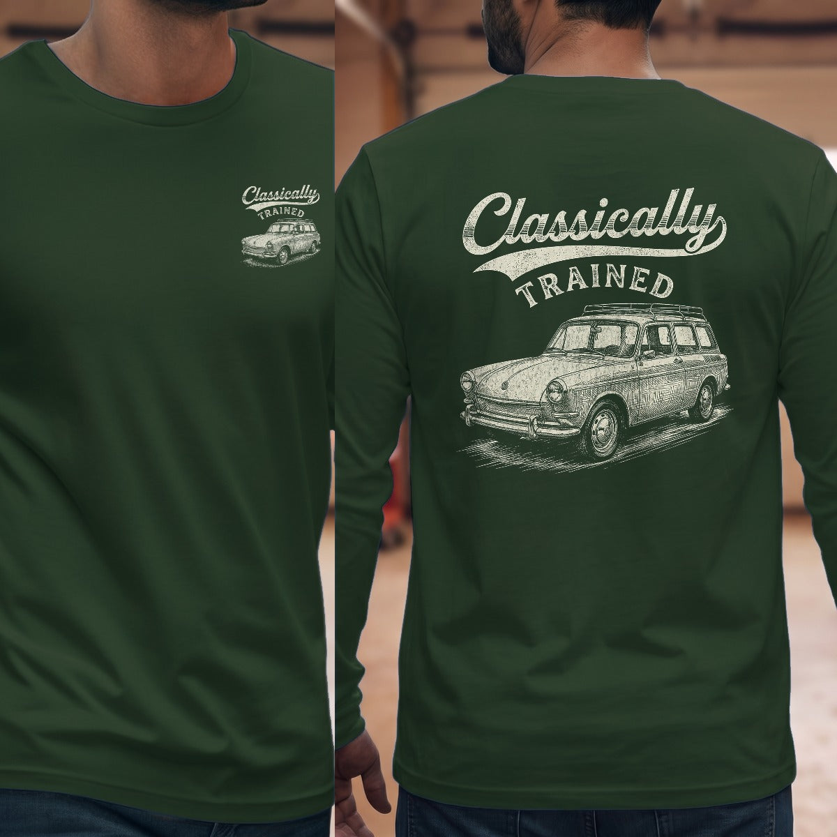 Forest Green | Front & Back