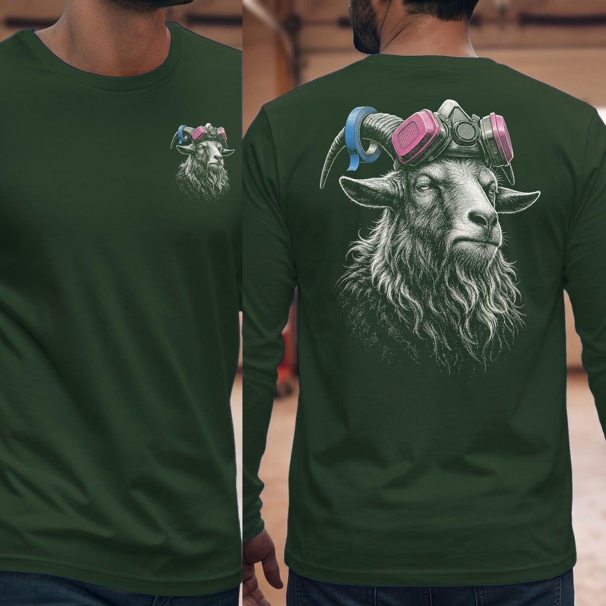 Forest Green | Front & Back