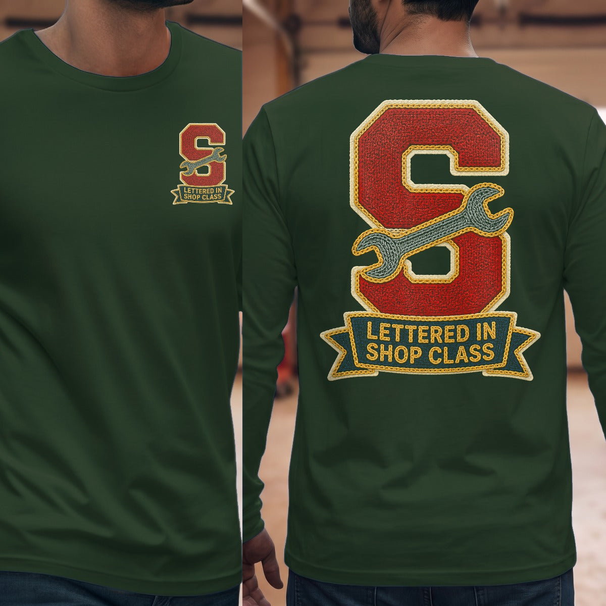 Forest Green | Front & Back