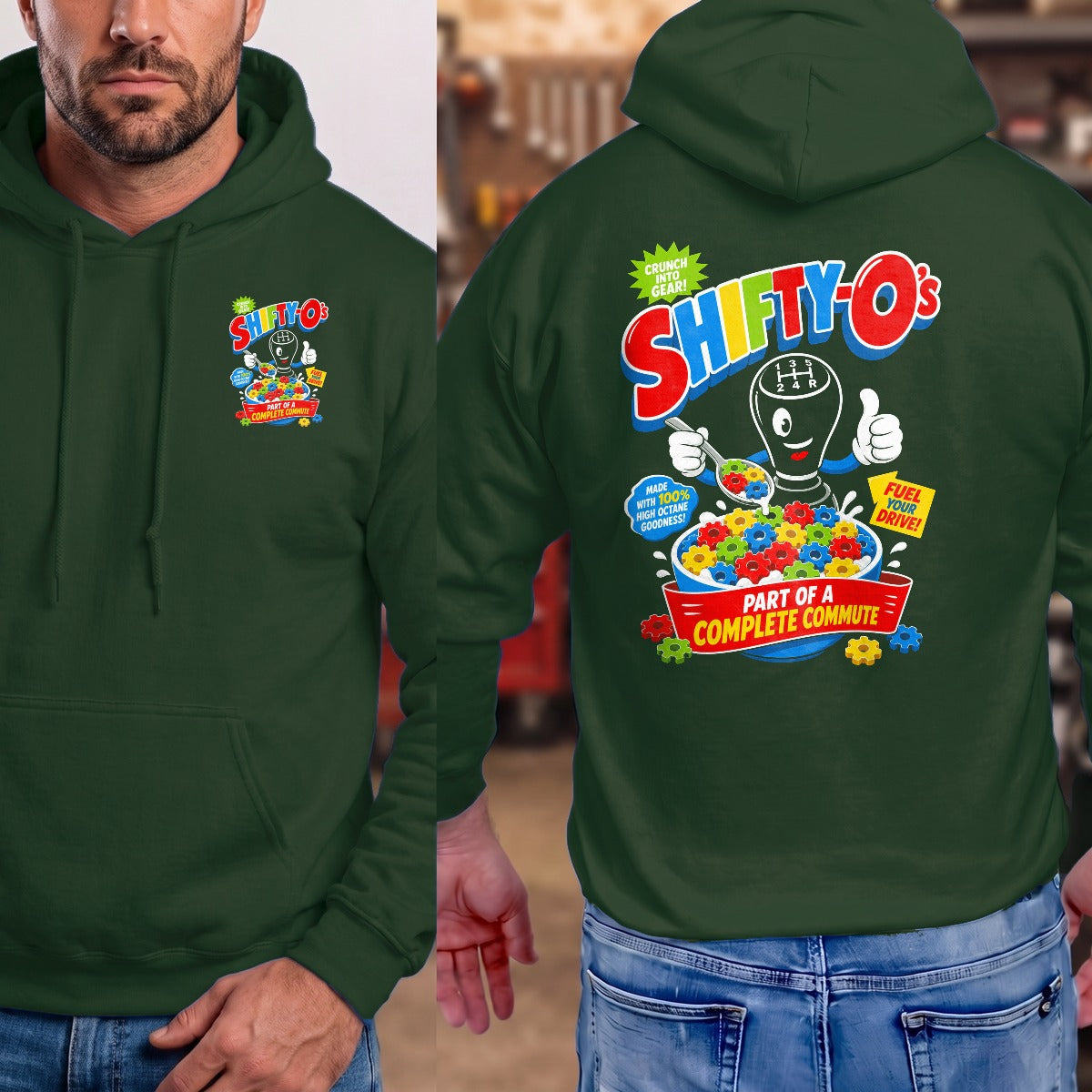 Forest Green | Front & Back