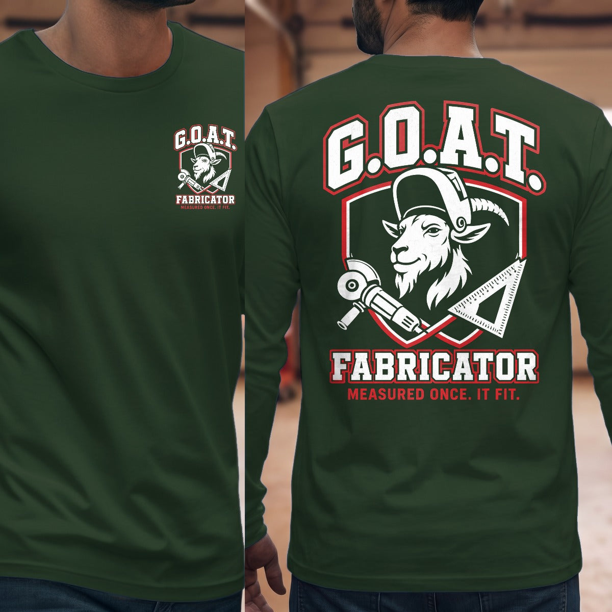 Forest Green | Front & Back