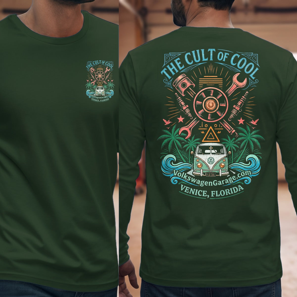Forest Green | Front & Back