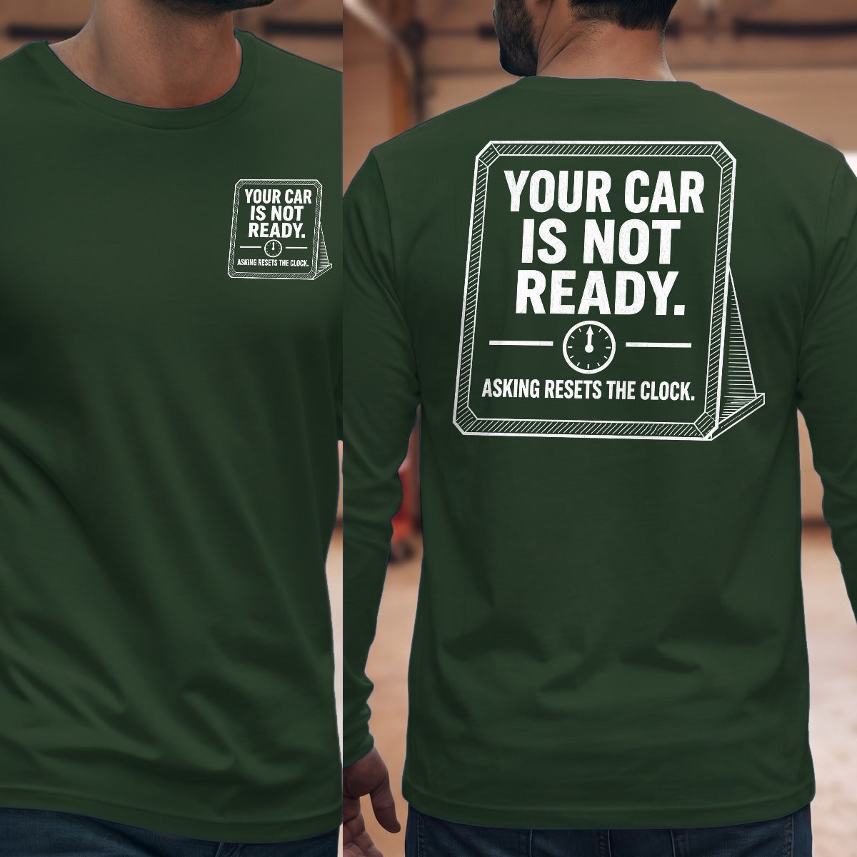 Forest Green | Front & Back