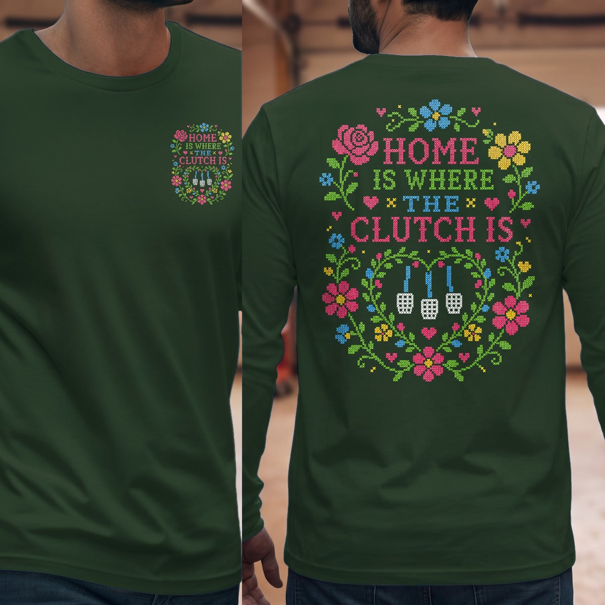 Forest Green | Front & Back