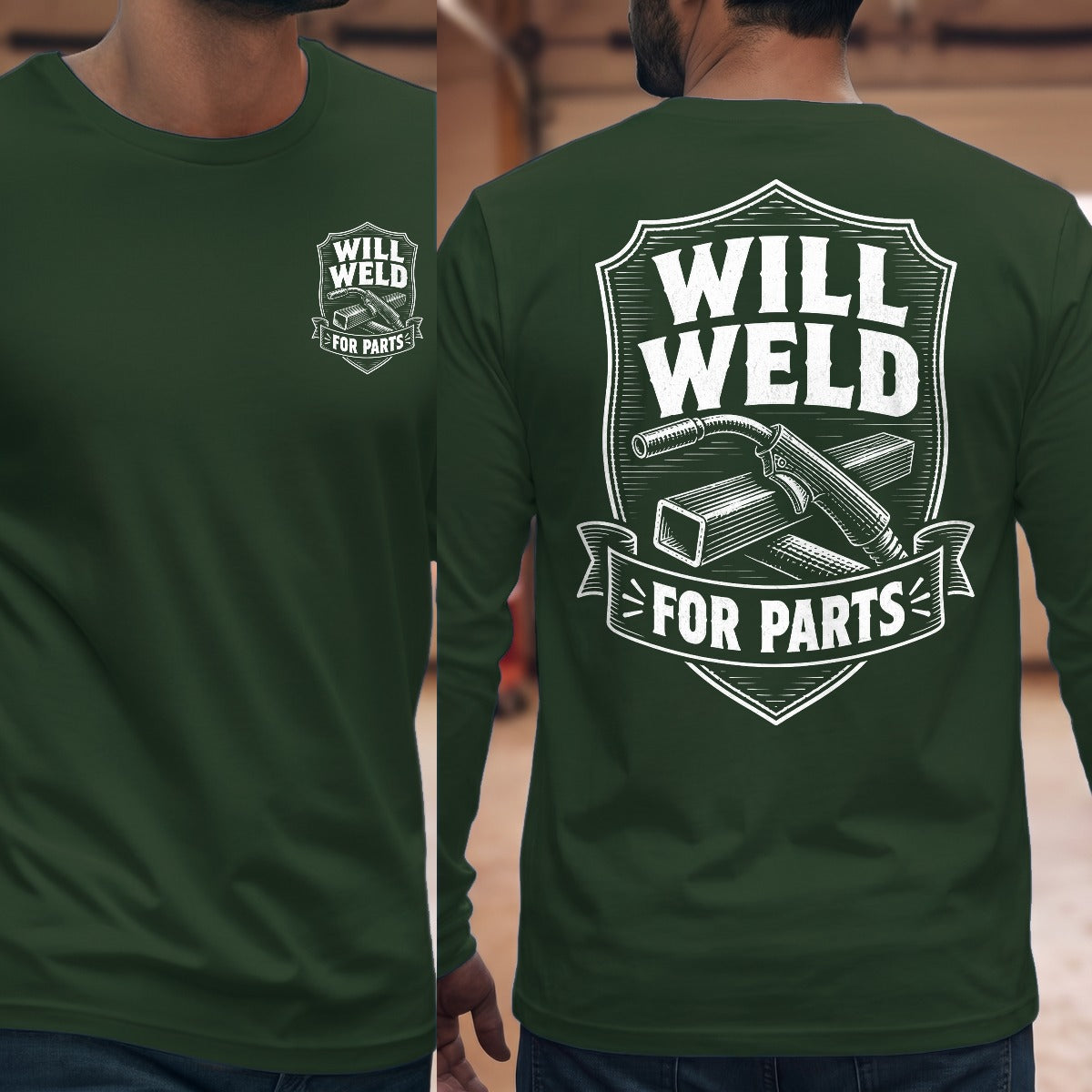 Forest Green | Front & Back