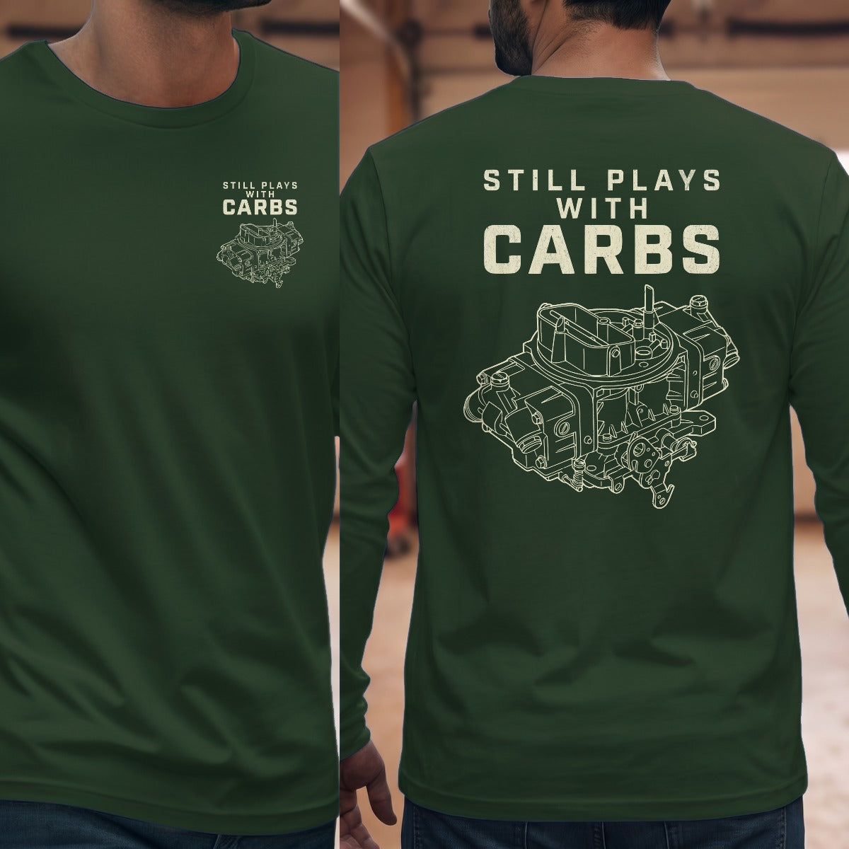 Forest Green | Left Chest + Back
