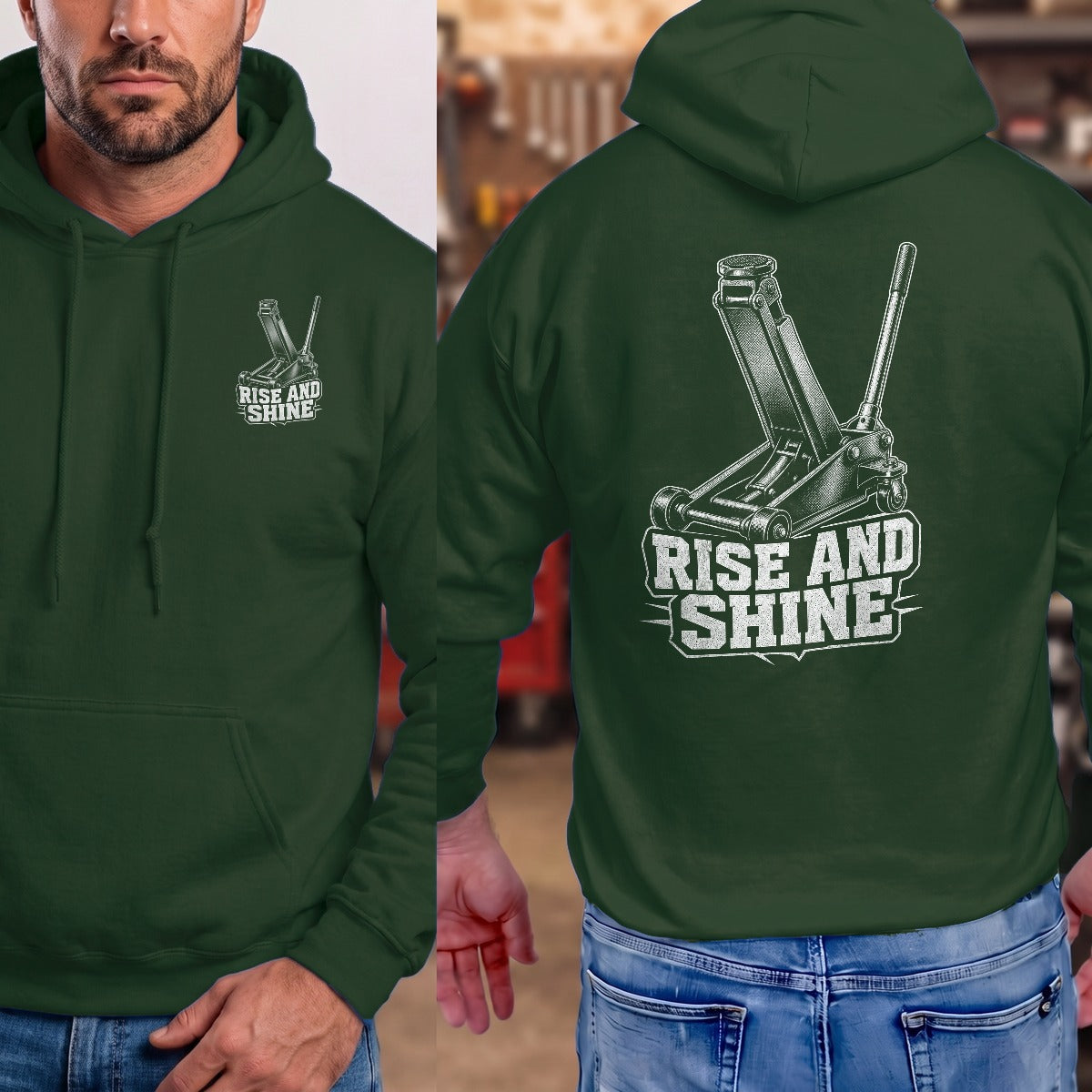 Forest Green | Front & Back