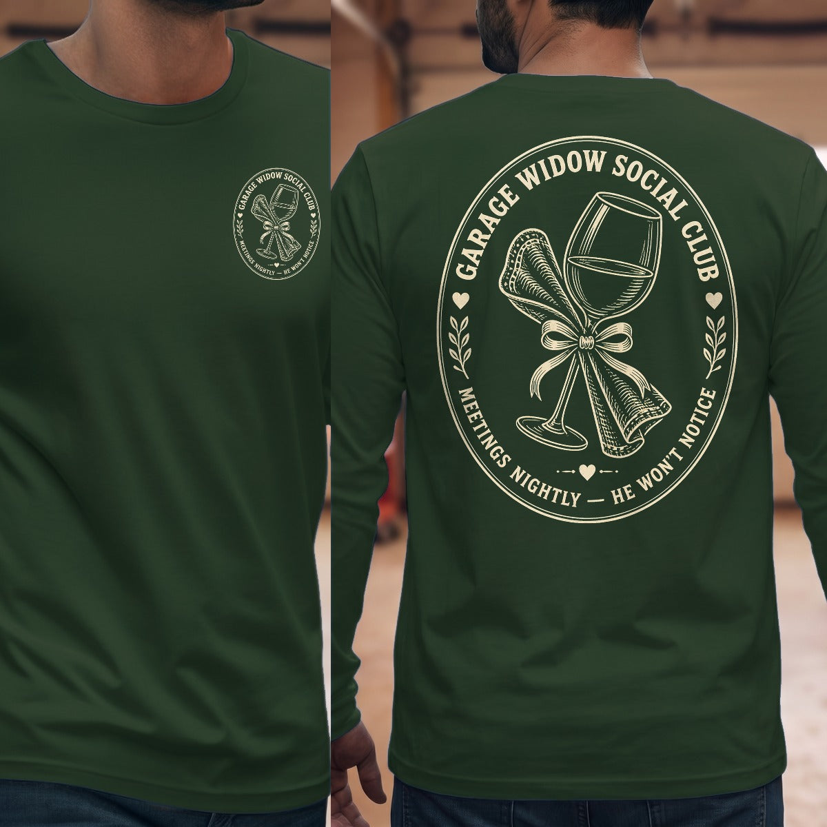 Forest Green | Front & Back