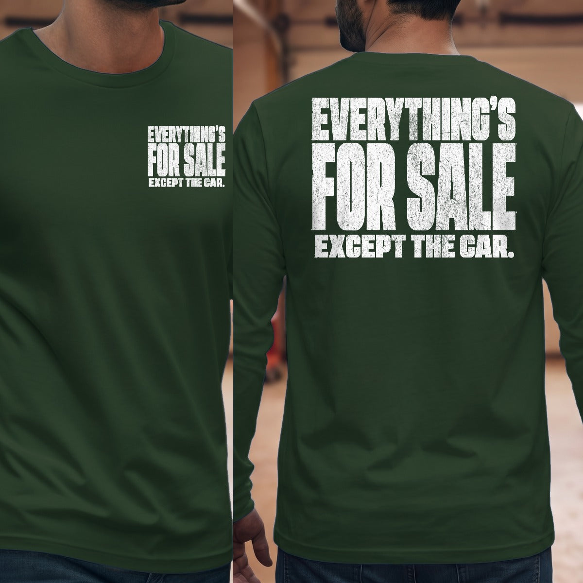 Forest Green | Front & Back