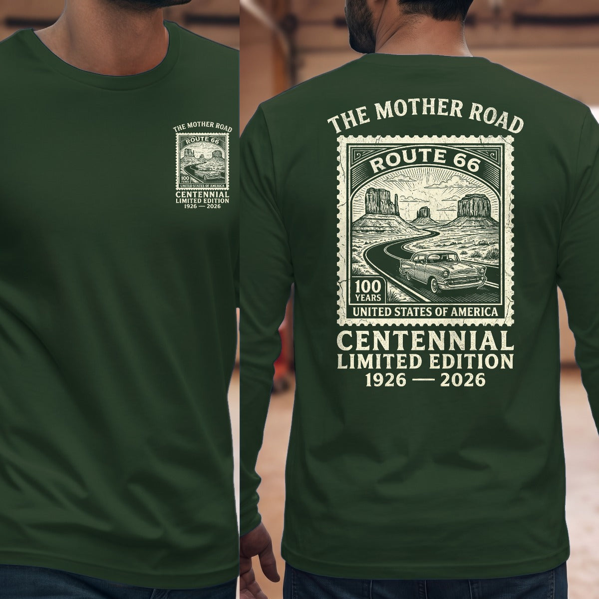 Forest Green | Front & Back