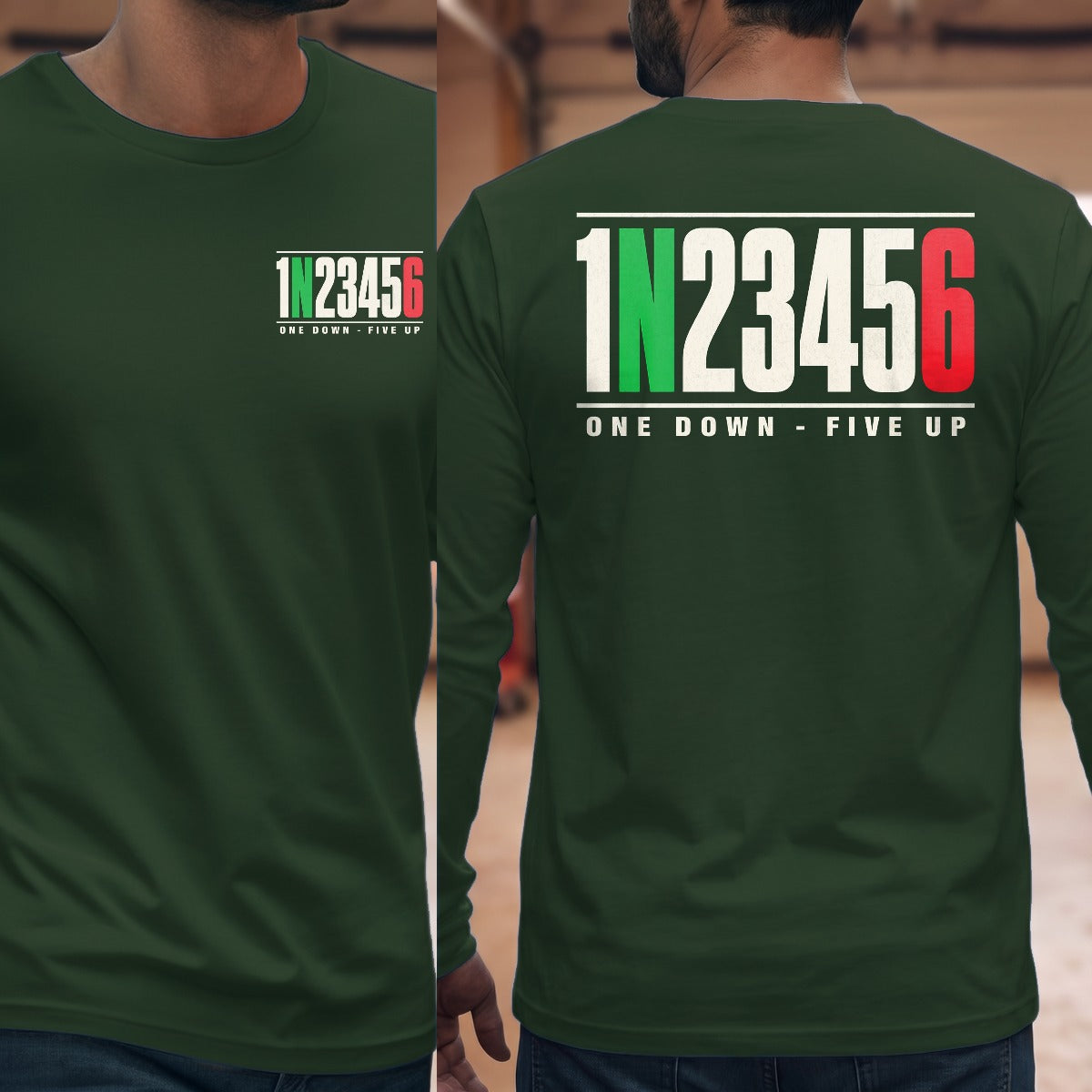 Forest Green | Front & Back