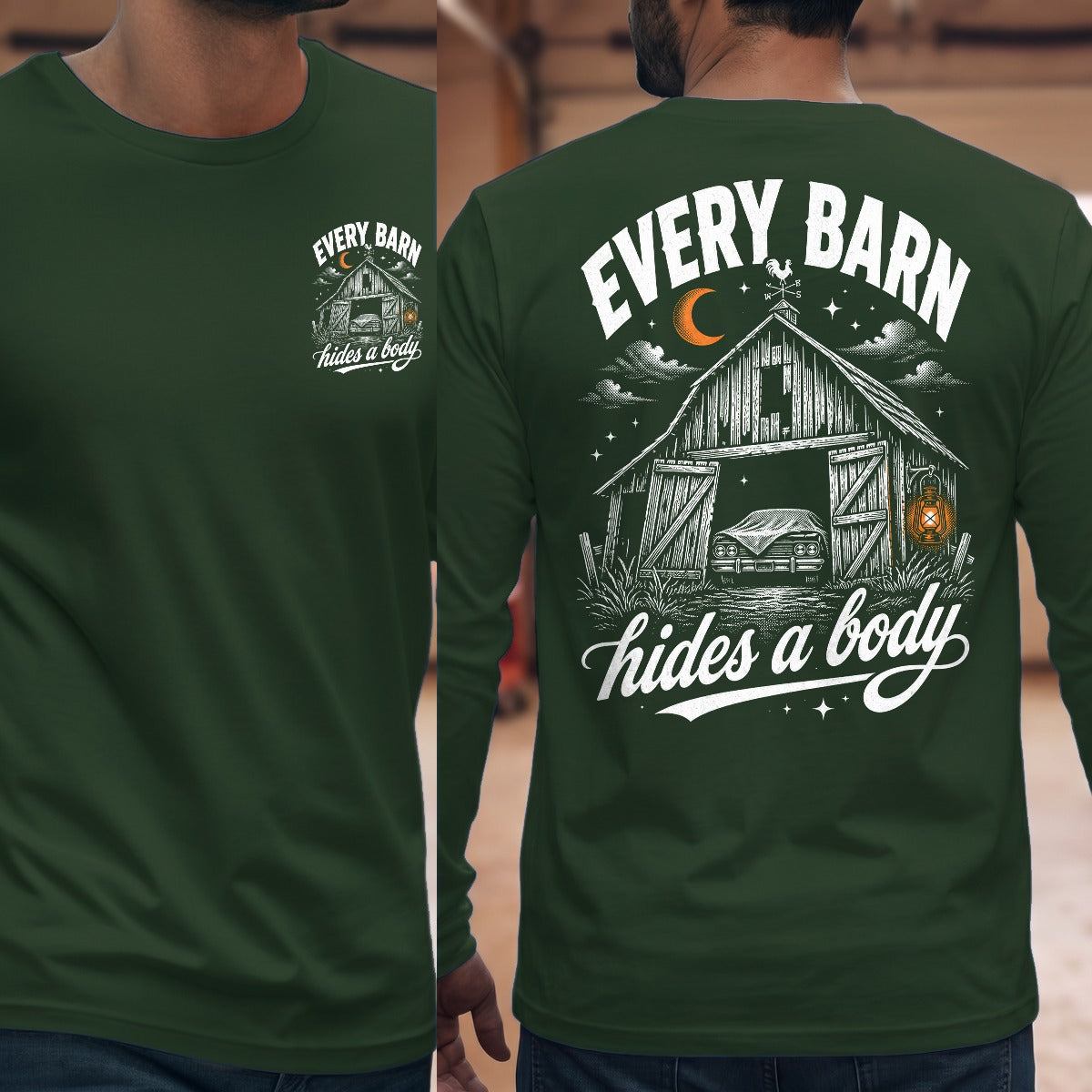 Forest Green | Front & Back