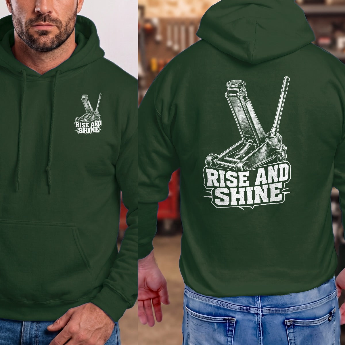 Forest Green | Front & Back