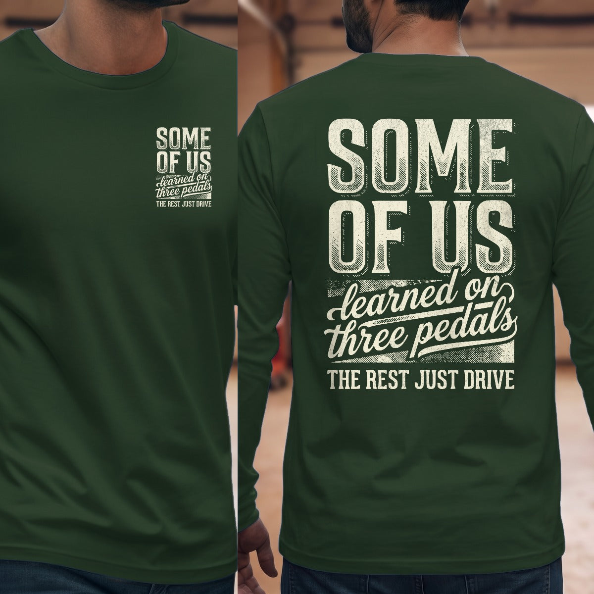 Forest Green | Left Chest + Back