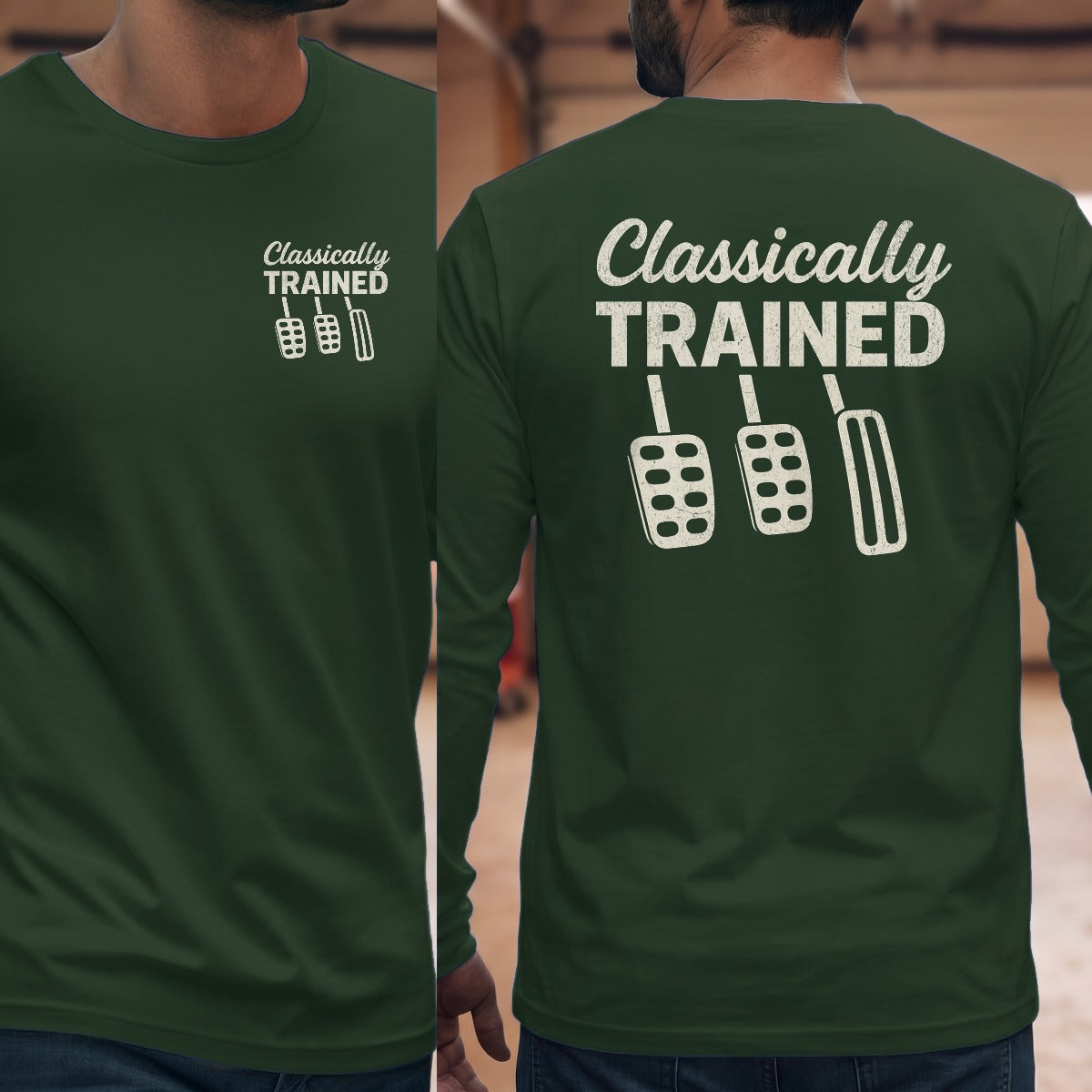 Forest Green | Left Chest + Back