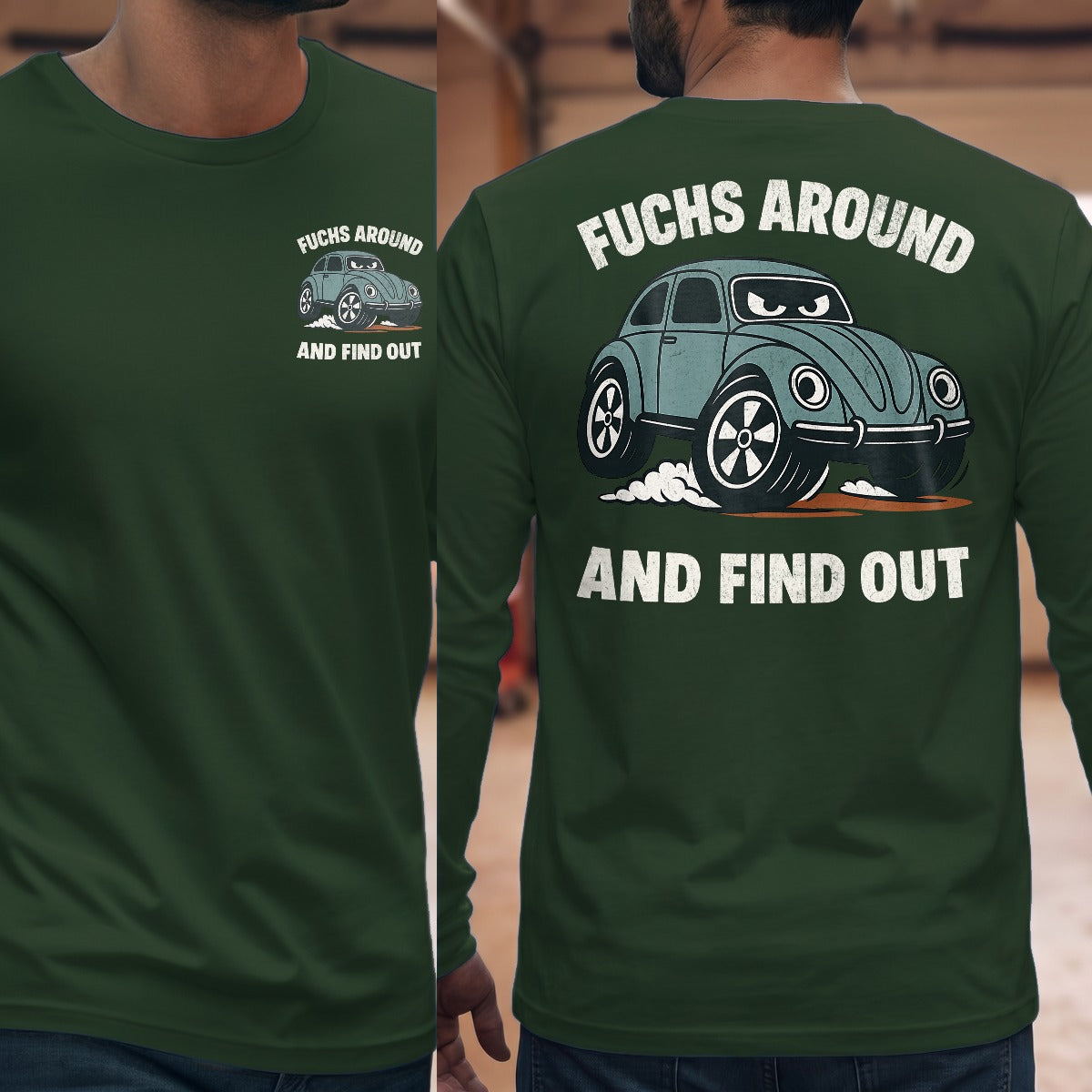 Forest Green | Front & Back