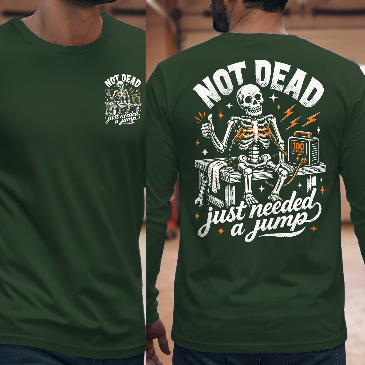 Forest Green | Front & Back