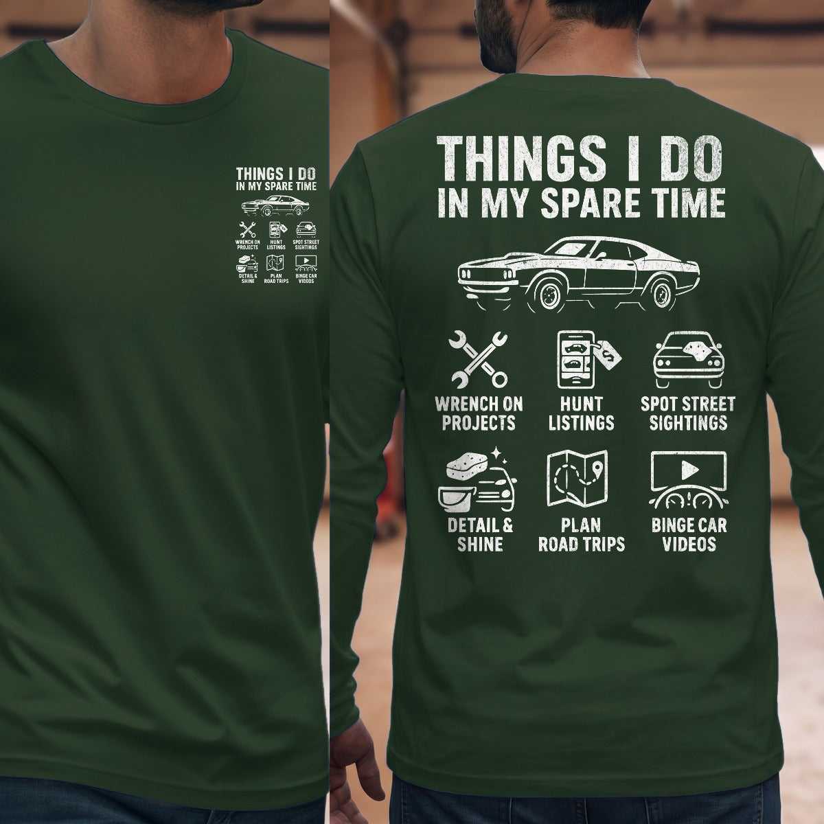 Forest Green | Front & Back