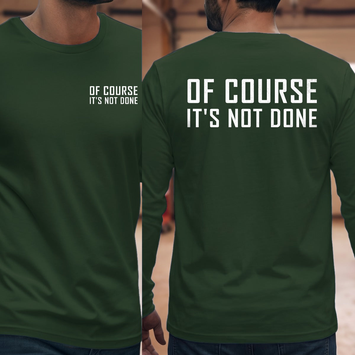 Forest Green | Front & Back