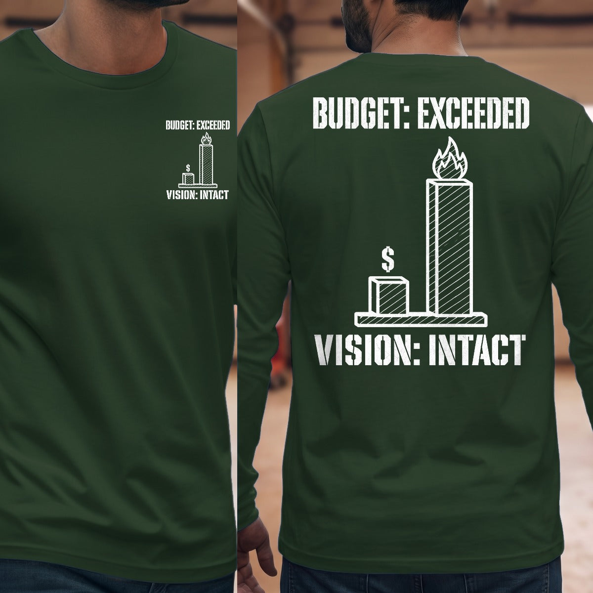 Forest Green | Front & Back