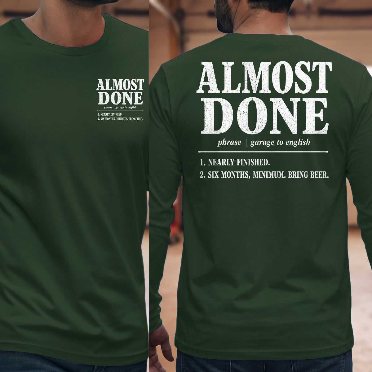 Forest Green | Front & Back