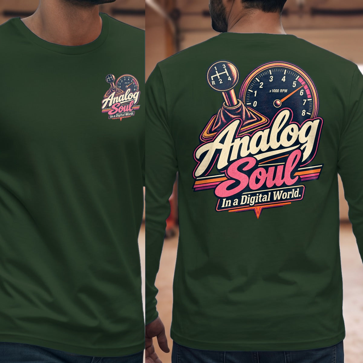 Forest Green | Front & Back