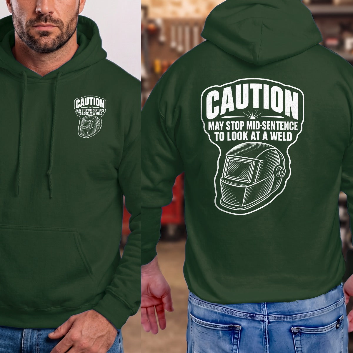 Forest Green | Front & Back