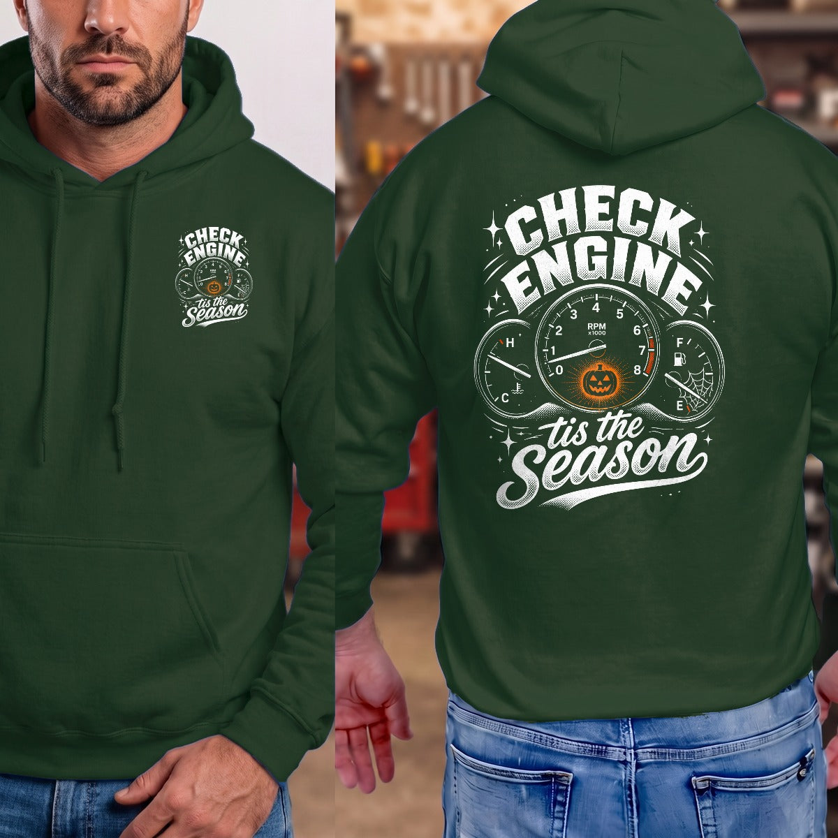 Forest Green | Front & Back