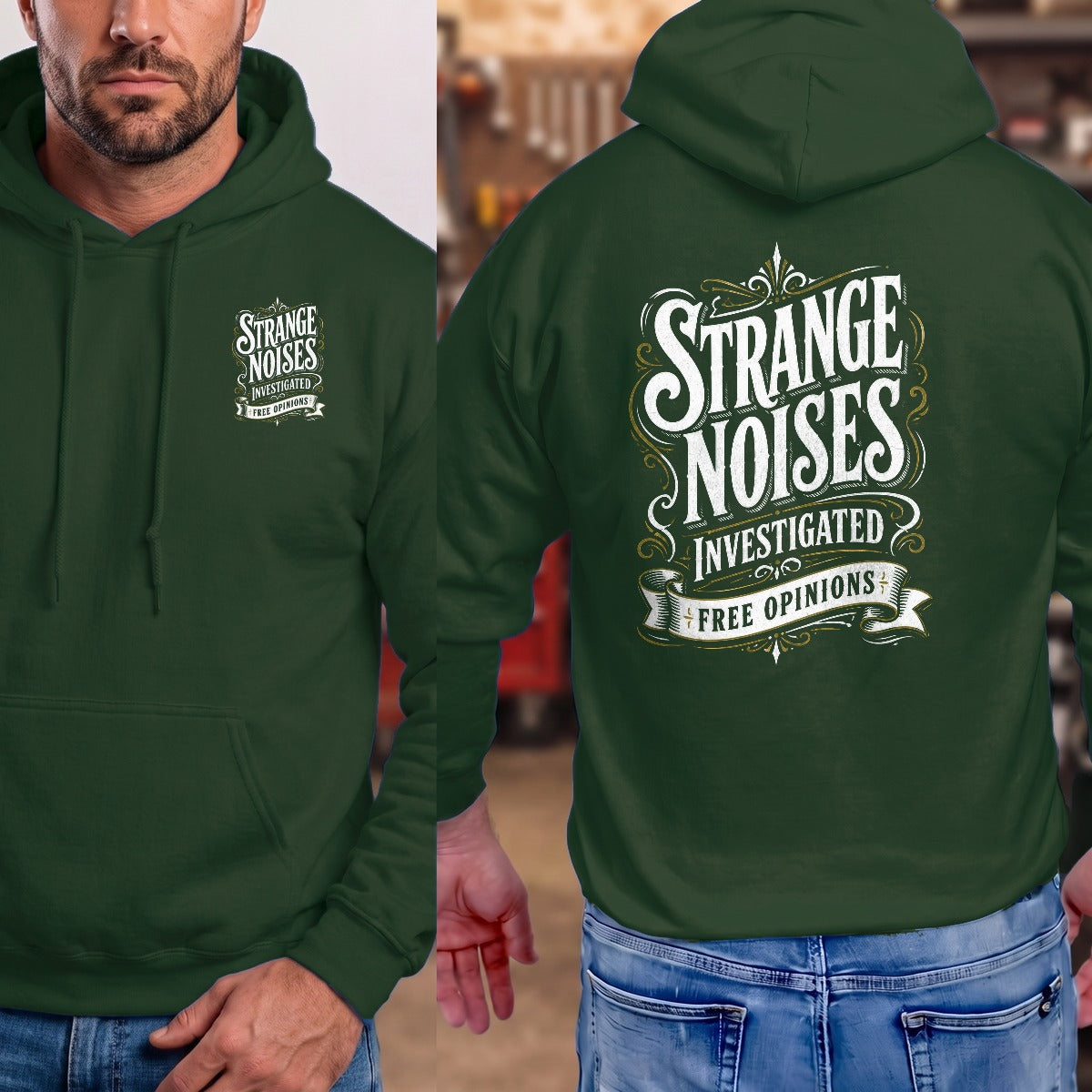 Forest Green | Front & Back