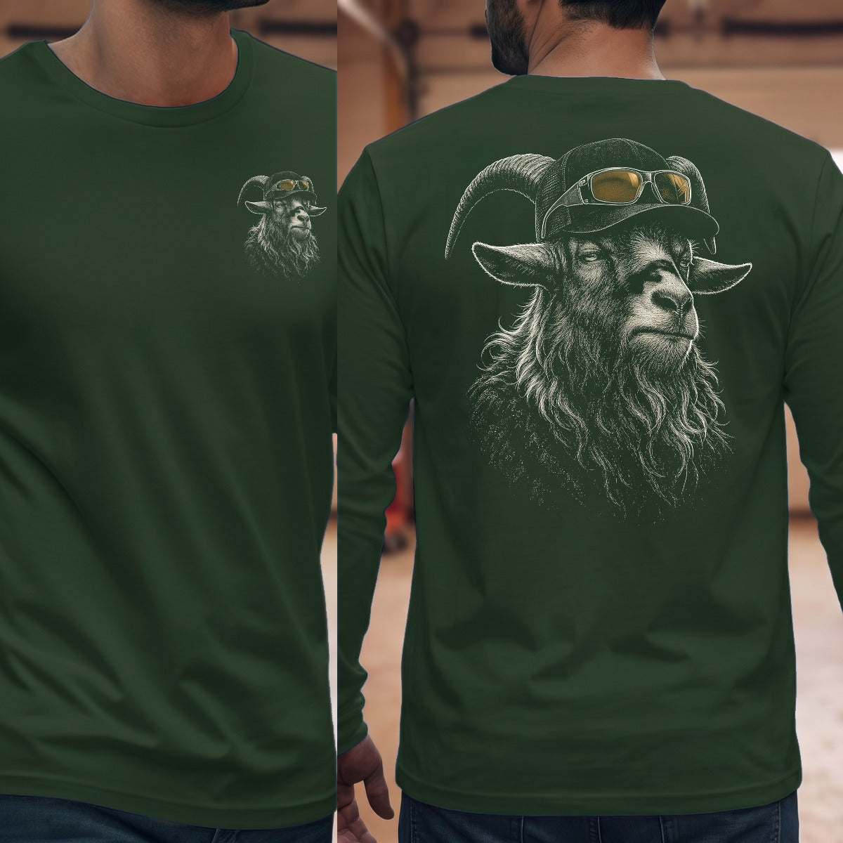 Forest Green | Front & Back